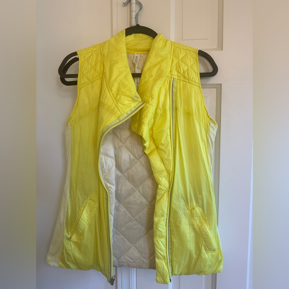 Lululemon Reversible What the Fluff Vest size 8